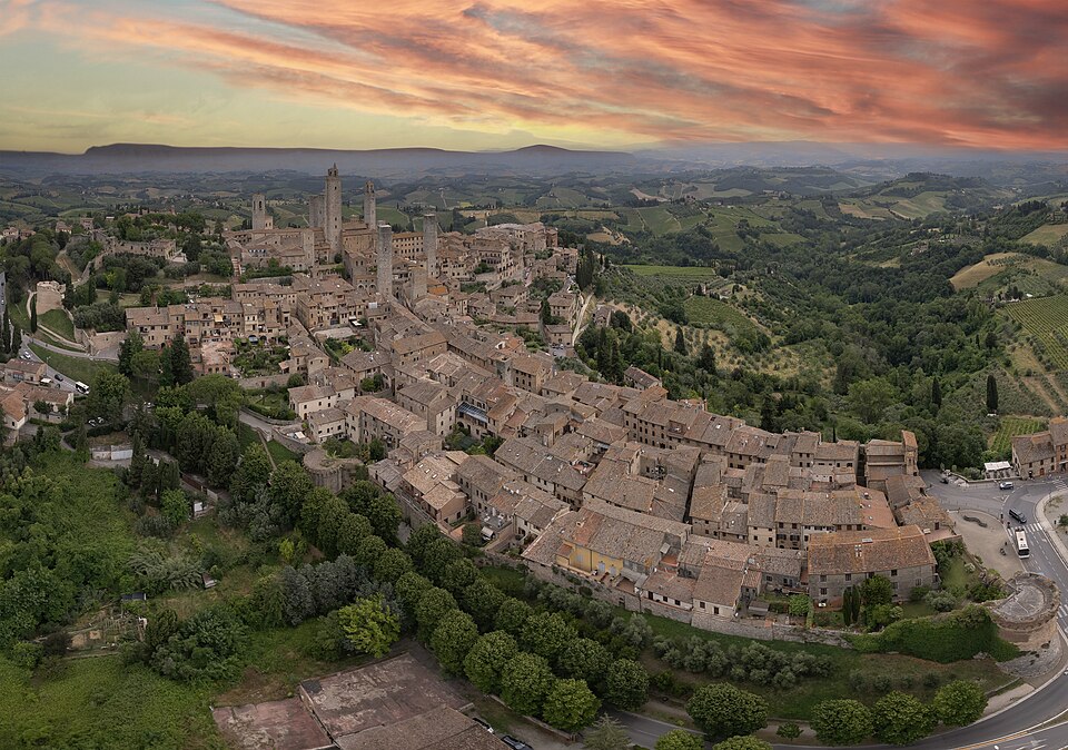 1 Aerial pano san gimignano (2)a